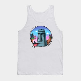 Easter Island Shenanigans Tank Top